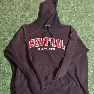 Central Wildcats Black Hoodie